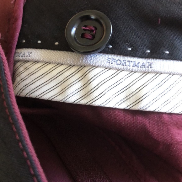 New MaxMara SportMax high rise pin tuck crop straight leg cigarette trouser - Picture 9 of 12